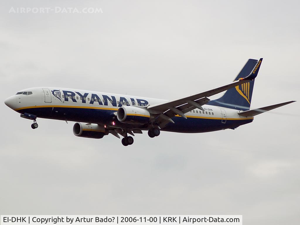 EI-DHK, 2005 Boeing 737-8AS C/N 33820, Ryanair