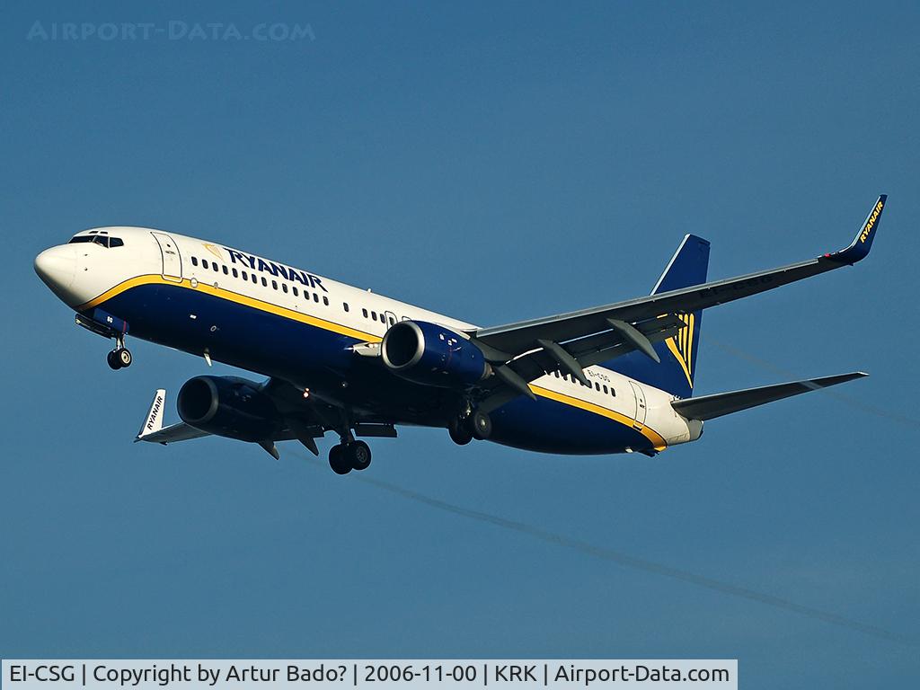 EI-CSG, 2000 Boeing 737-8AS C/N 29922, Ryanair