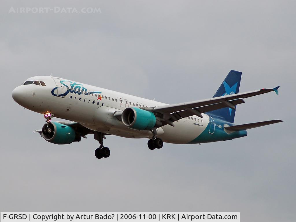 F-GRSD, 1996 Airbus A320-214 C/N 653, Star Airlines
