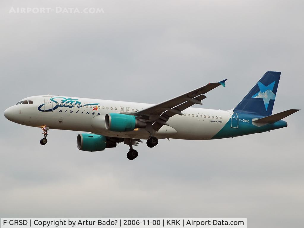 F-GRSD, 1996 Airbus A320-214 C/N 653, Star Airlines