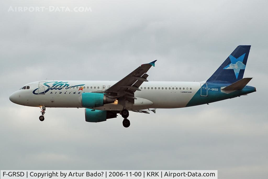 F-GRSD, 1996 Airbus A320-214 C/N 653, Star Airlines