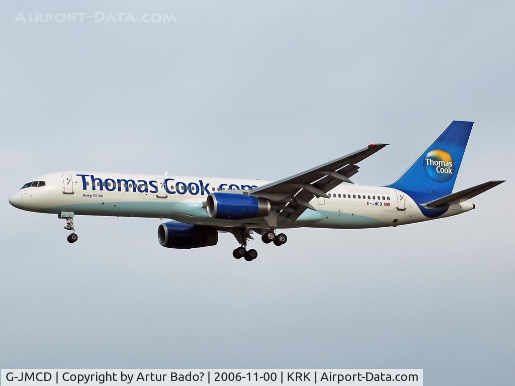 G-JMCD, 2000 Boeing 757-25F C/N 30757, Thomas Cook