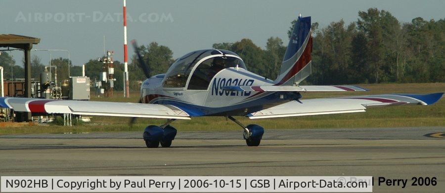 N902HB, 2006 Evektor-Aerotechnik Sportstar C/N 20060604, Late afternoon taxi, with the main group of civvies
