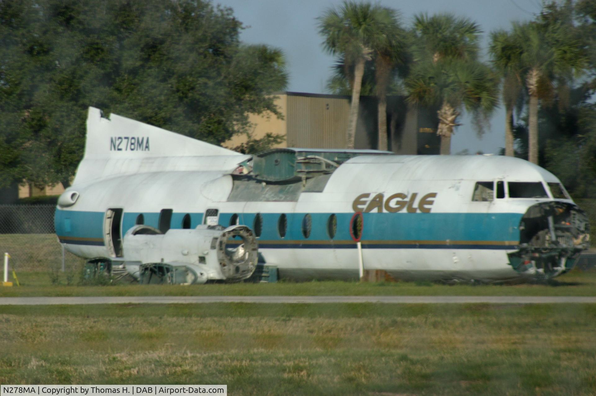 N278MA, 1965 Fokker F-27-200 Friendship C/N 10280, Now in a state of disrepair
