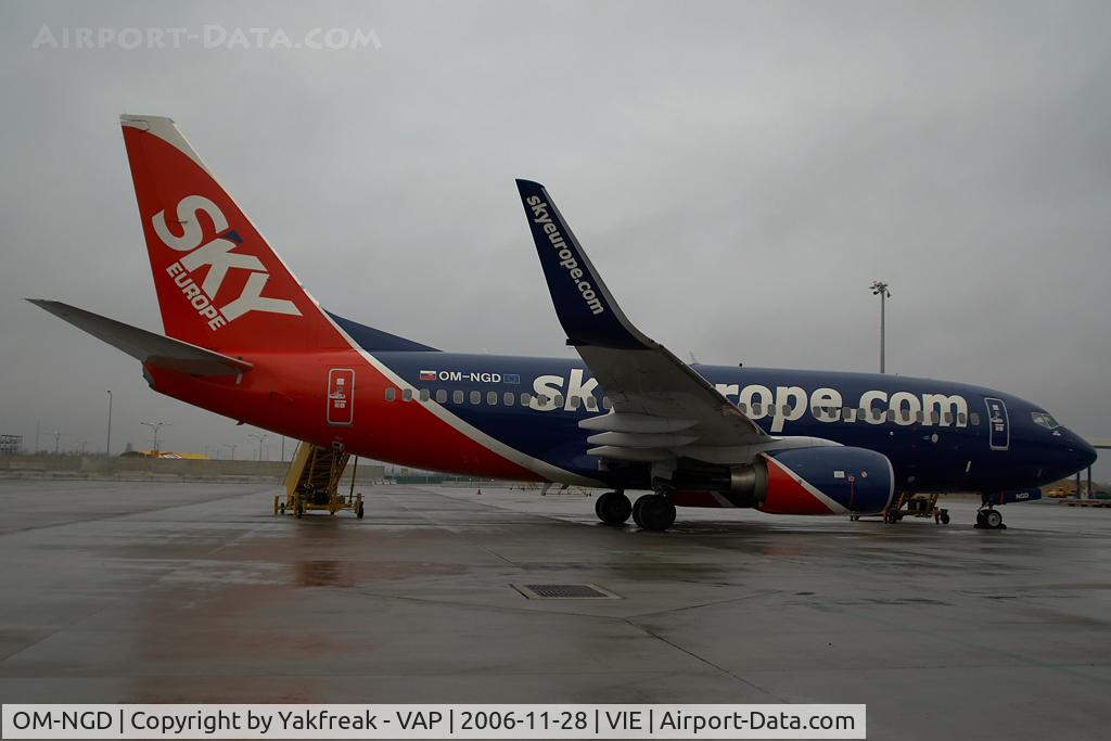 OM-NGD, 2006 Boeing 737-76N C/N 32674/1952, Sky Europe Boeing 737-700