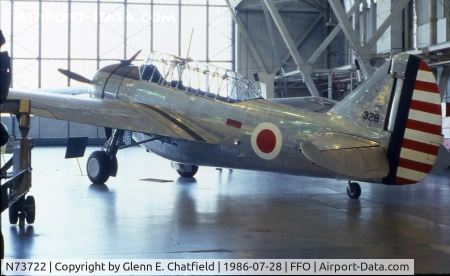 N73722, 1939 North American O-47B C/N 51-1025, O-47B 37-0112 at the Air Force Museum