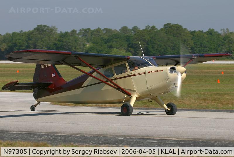 N97305, 1946 Stinson 108 Voyager C/N 108-305, Sun-n-fun 2006