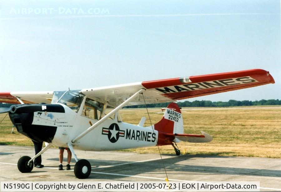 N5190G, 1951 Cessna 305A C/N 22452, At the liason bird fly-in