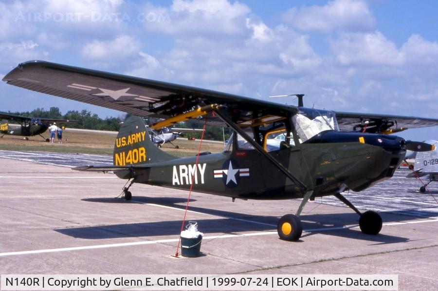 N140R, 1951 Cessna L-19A Bird Dog C/N 22834, L-19A/O-1A 51-16960 at the Liason Bird fly in