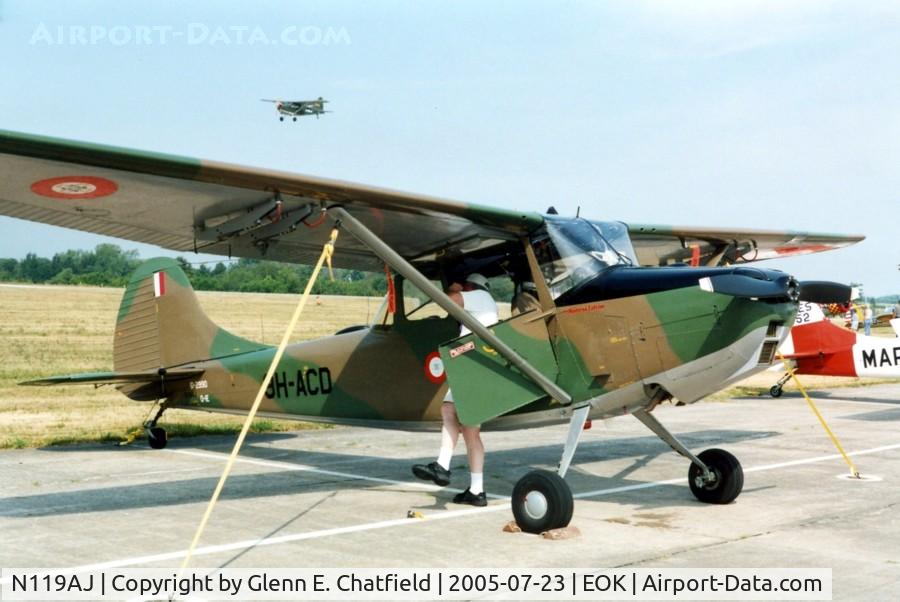 N119AJ, 1963 Cessna O-1E Bird Dog C/N 305M-0038, O-1E 61-2990 at the Liason Bird fly in
