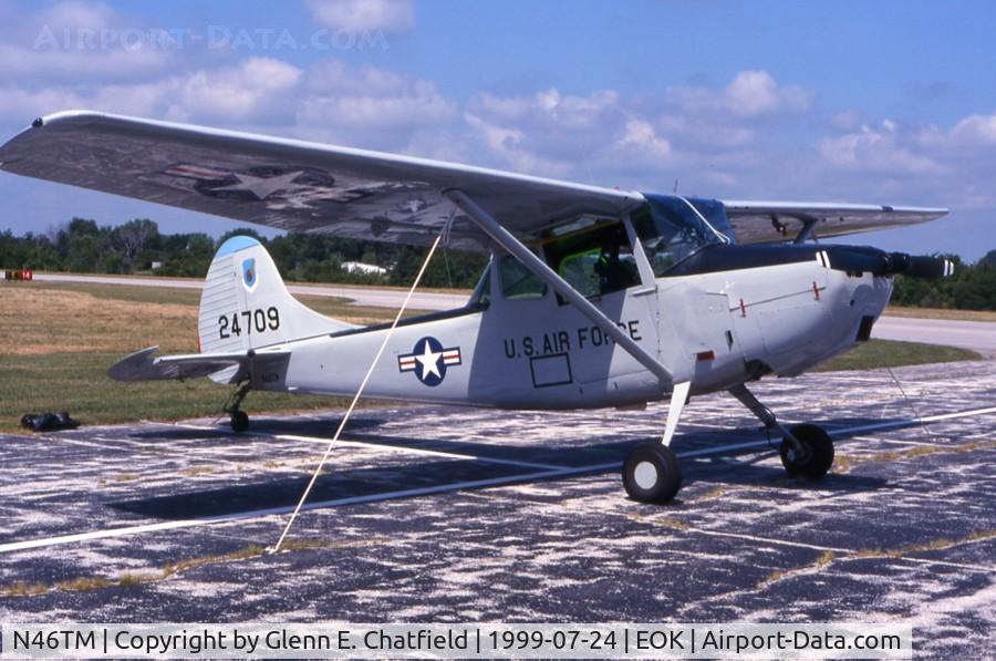 N46TM, Cessna 305C (0-1E) C/N 24709, O-1E at the Liason Bird fly-in