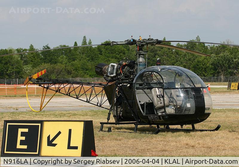 N916LA, Aérospatiale SE-3130 Alouette II C/N 1544, Sun-n-fun 2006