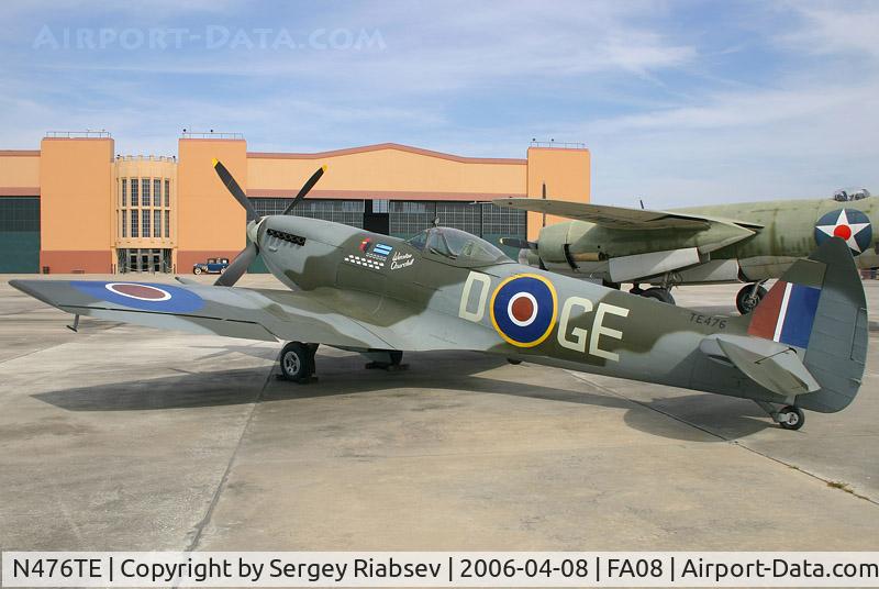 N476TE, 1945 Supermarine 361 Spitfire LF.XVIe C/N CBAF.IX.4610, Spitfire