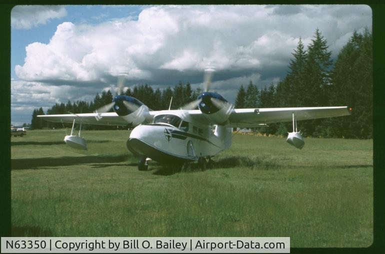 N63350, 1944 Grumman G-44 Widgeon C/N 1387, At Crest Airpark,WA.