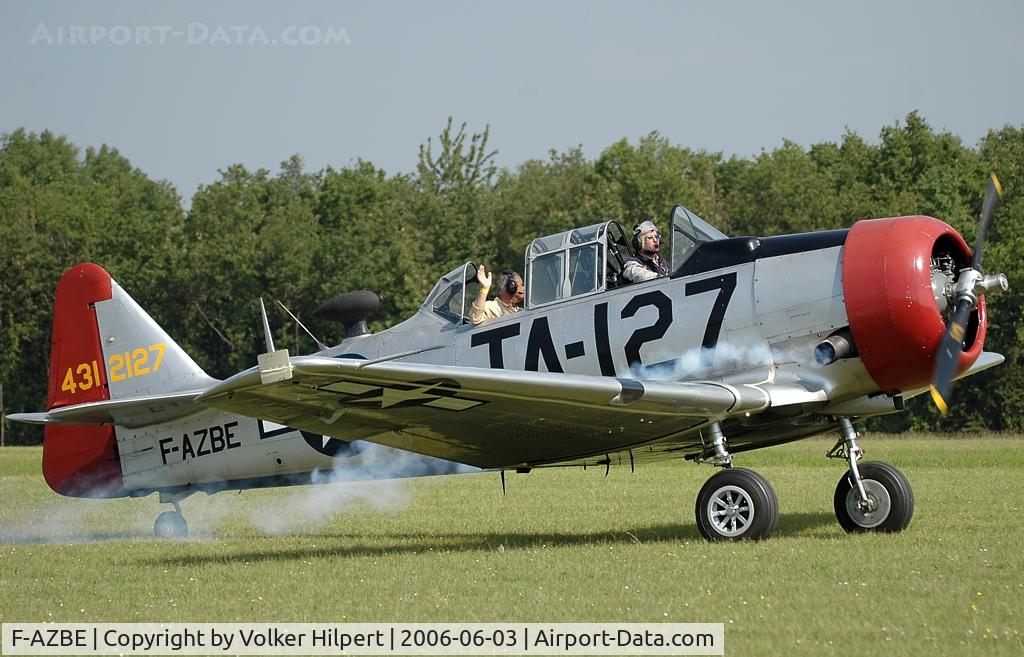 F-AZBE, North American AT-6C Harvard IIA C/N 88-12127, North American AT-6C-1NT