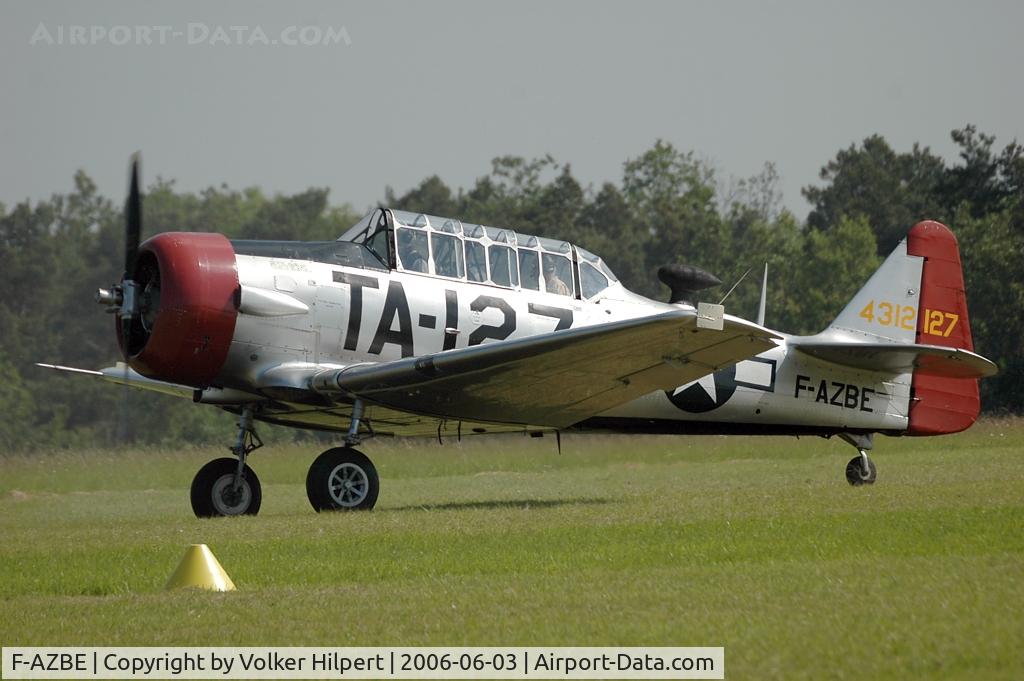 F-AZBE, North American AT-6C Harvard IIA C/N 88-12127, North American AT-6C-1NT