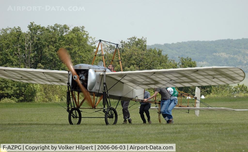 F-AZPG, Bleriot XI-2 Replica C/N SA-29, Bleriot XI roll out