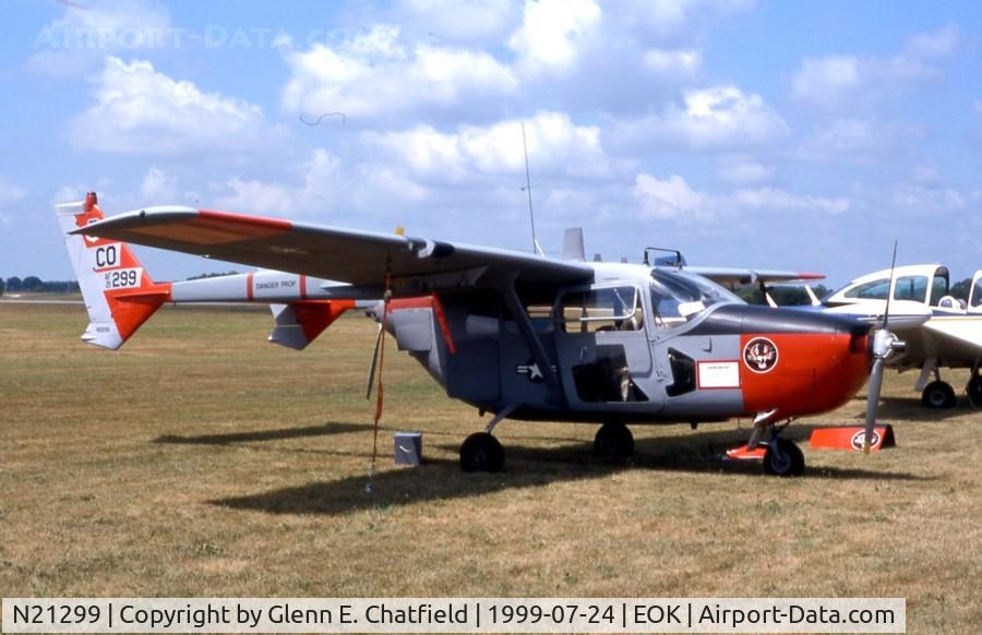 N21299, 1967 Cessna O-2A Super Skymaster Super Skymaster C/N 337M-0005, O-2A 67-21299 at the Liason Bird fly in