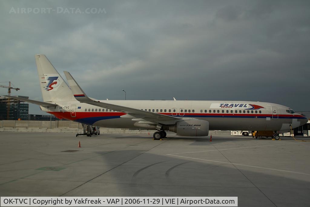 OK-TVC, 2001 Boeing 737-86Q C/N 30278, Travel Service Boeing 737-800