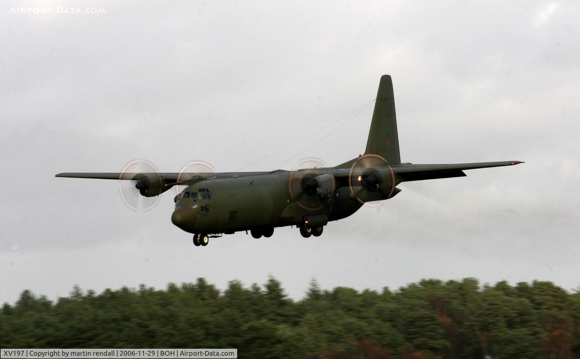 XV197, 1967 Lockheed C-130K Hercules C.3P C/N 382-4218, HERCULES
