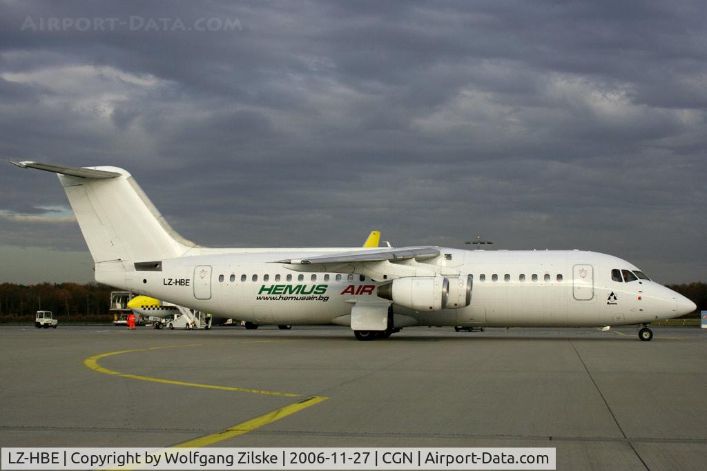 LZ-HBE, 1989 British Aerospace BAe.146-300 C/N E3131, visitor