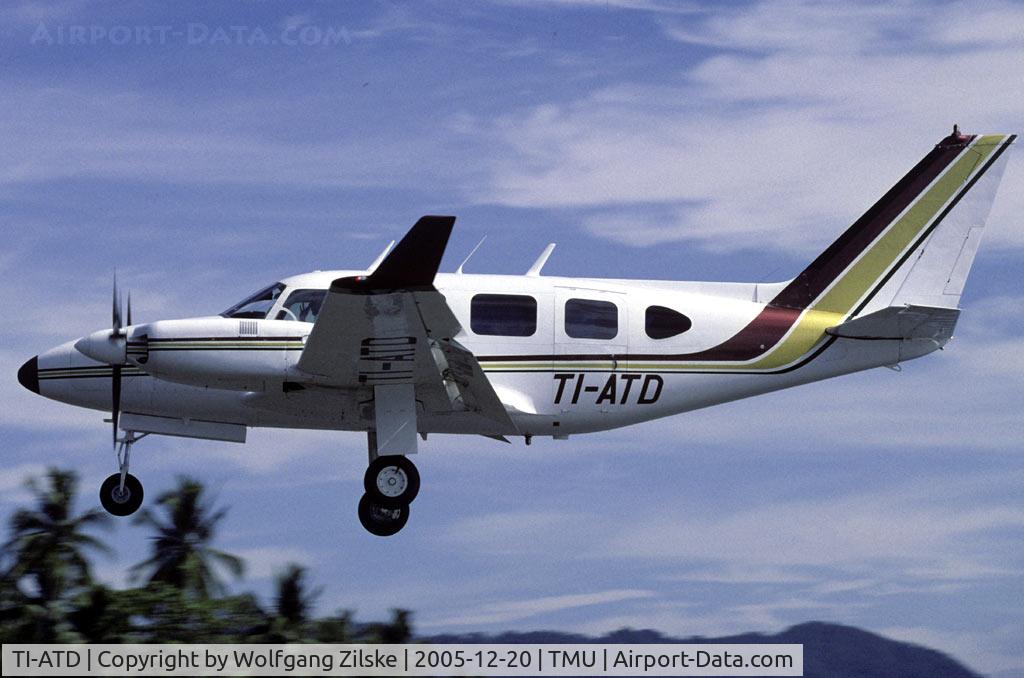 TI-ATD, Piper PA-31-310 Navajo C/N 31-325, visitor