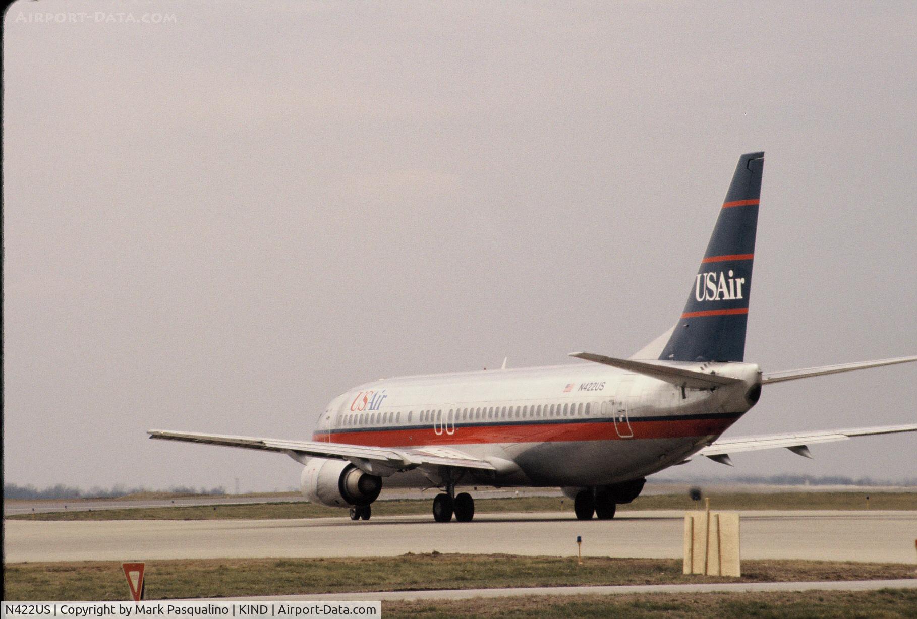 N422US, 1989 Boeing 737-401 C/N 23989, Boeing 737-400