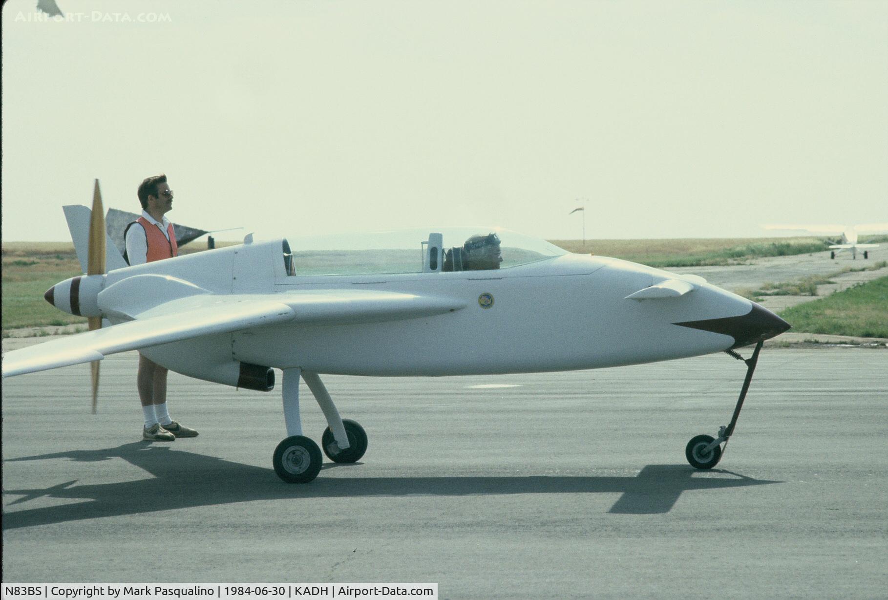 N83BS, 1980 Rutan VariEze C/N 168, Varieze