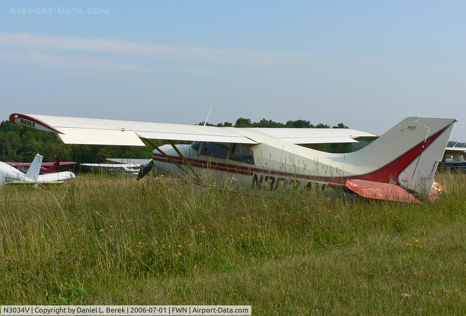 N3034V, Maule MX-7-160 Sportplane C/N 19023C, Sporty Maule from Ohio enjoys the northern New Jersey countryside.