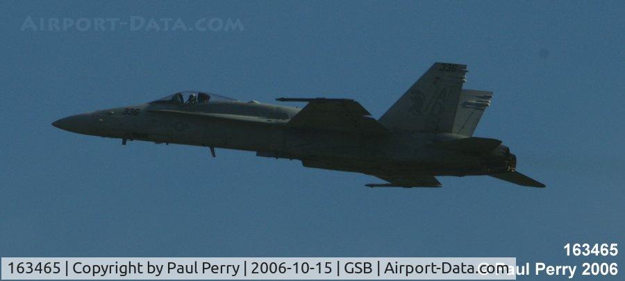 163465, 1988 McDonnell Douglas F/A-18C Hornet C/N 0686, The non-demo bird from VFA-106 Gladiators