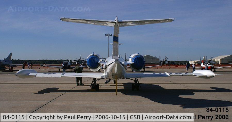 84-0115, Gates-Lear C-21A C/N 35A-561, Aft of the C-21