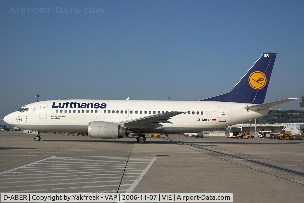 D-ABER, 1992 Boeing 737-330 C/N 26431, Lufthansa Boeing 737-300