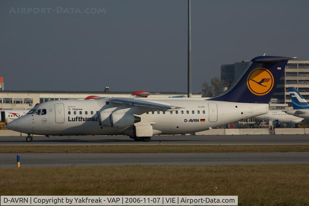 D-AVRN, 1996 British Aerospace Avro 146-RJ85A C/N E2293, Lufthansa Bae 146