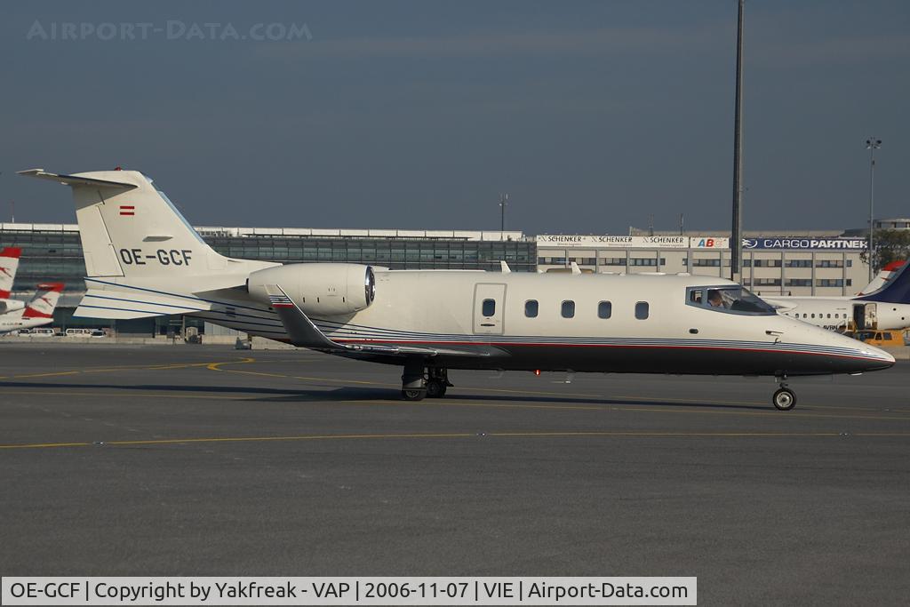 OE-GCF, 1988 Learjet 55C C/N 55C-136, Learjet 55