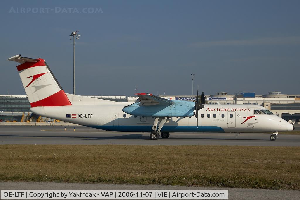 OE-LTF, 1996 De Havilland Canada DHC-8-314Q Dash 8 C/N 423, Austrian Arrows Dash 8-300