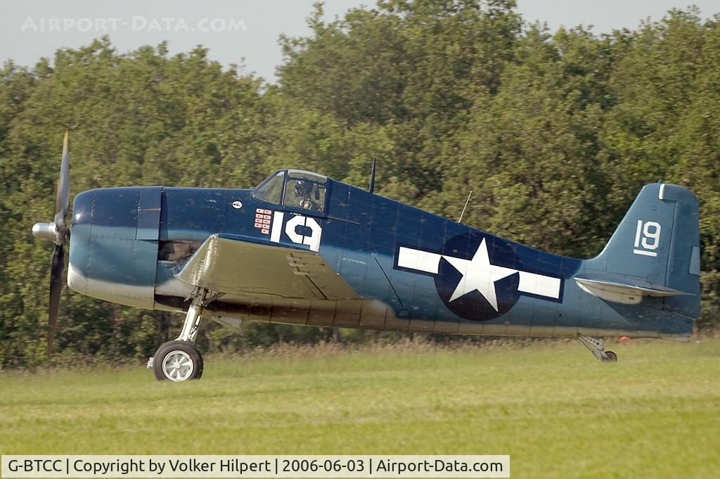 G-BTCC, 1944 Grumman F6F-5K Hellcat. C/N A-1733, Grumman F6F-5Hellcat