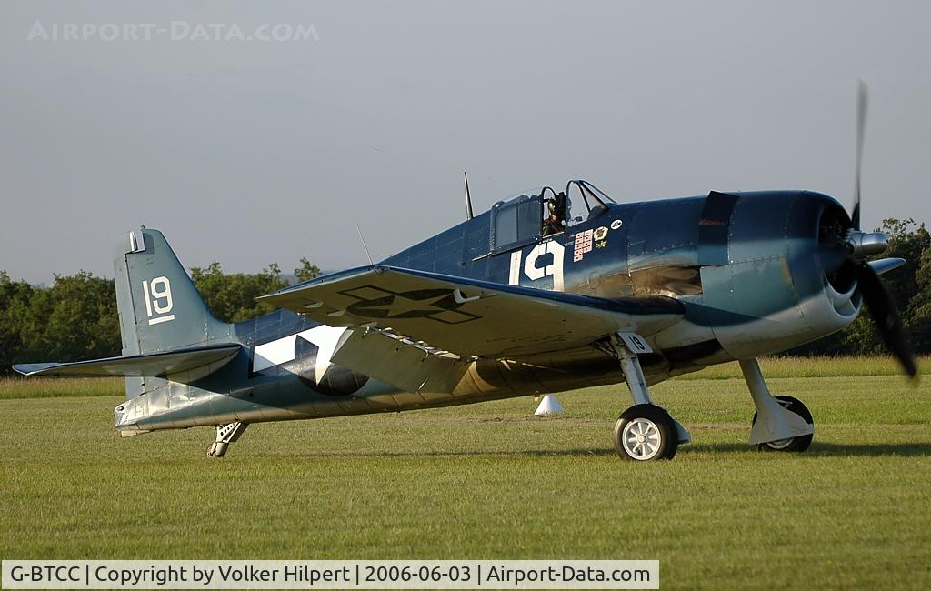 G-BTCC, 1944 Grumman F6F-5K Hellcat. C/N A-1733, Grumman F6F-5 Hellcat