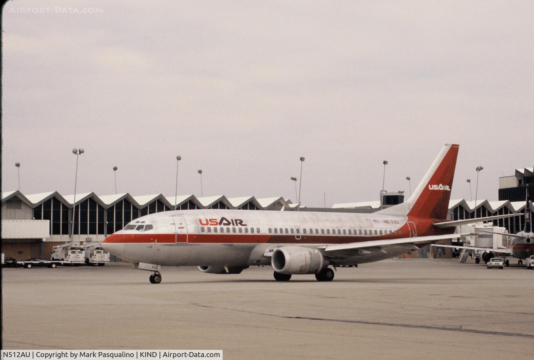 N512AU, 1987 Boeing 737-3B7 C/N 23595, Boeing 737-300