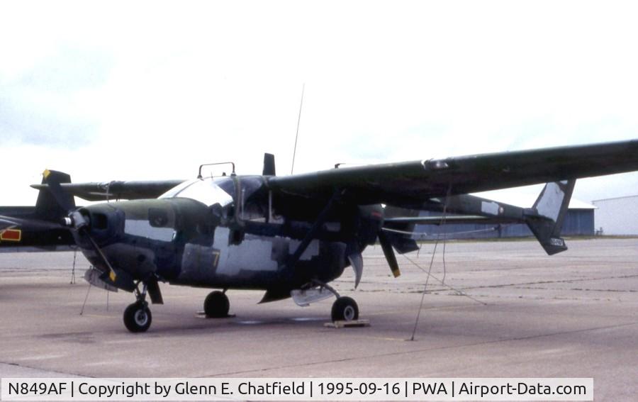 N849AF, 1968 Cessna M337B (O-2A) Super Skymaster C/N 337M-0214 (68-10849), O-2A 68-10849 Looking in need of help