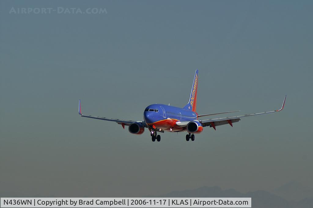 N436WN, 2003 Boeing 737-7H4 C/N 32456, Southwest Airlines / 2003 Boeing 737-7H4