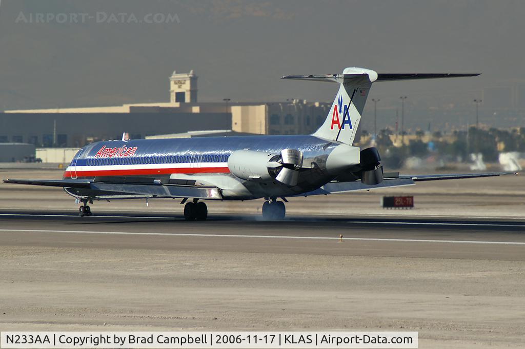 N233AA, 1983 McDonnell Douglas MD-82 (DC-9-82) C/N 49180, American Airlines / 1983 Mcdonnell Douglas DC-9-82(MD-82)
