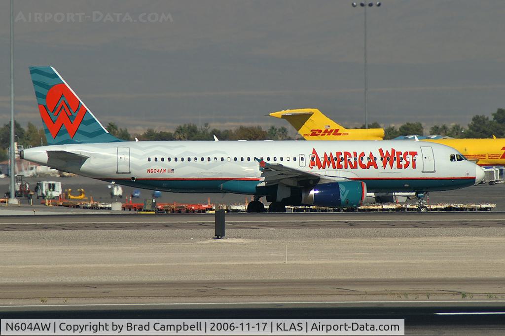 N604AW, 2000 Airbus A320-232 C/N 1196, America West Airlines / 2000 Airbus Industrie A320-232