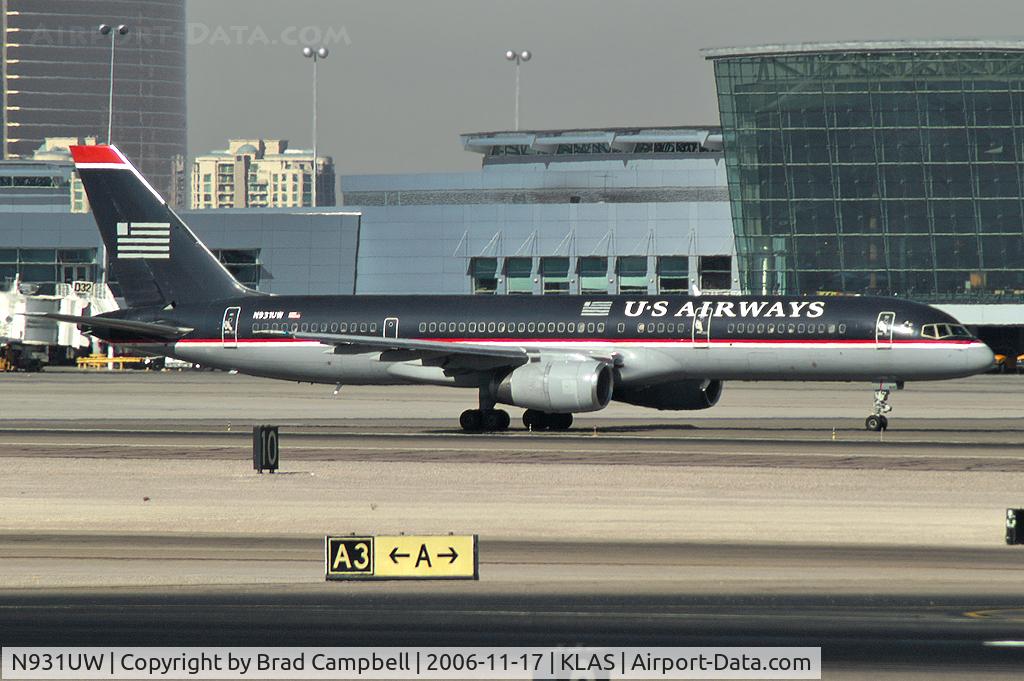 N931UW, 1993 Boeing 757-2B7 C/N 27148, US Airways / 1993 Boeing 757-2B7