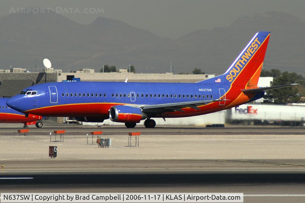 N637SW, 1996 Boeing 737-3H4 C/N 27710, Southwest Airlines / 1996 Boeing 737-3H4