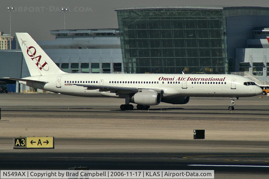 N549AX, 1989 Boeing 757-23A C/N 24528, Omni Air International / Boeing 757-23A
