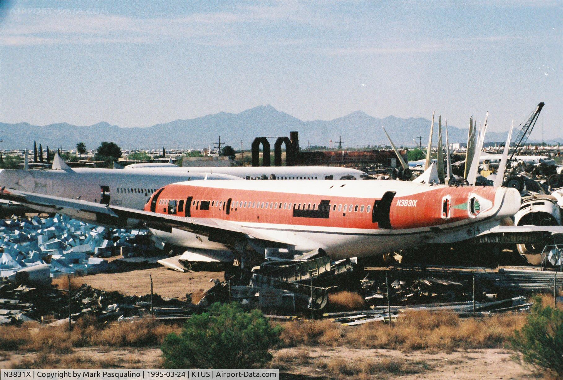 N3831X, 1961 Boeing 720-030B C/N 18059, Boeing 720