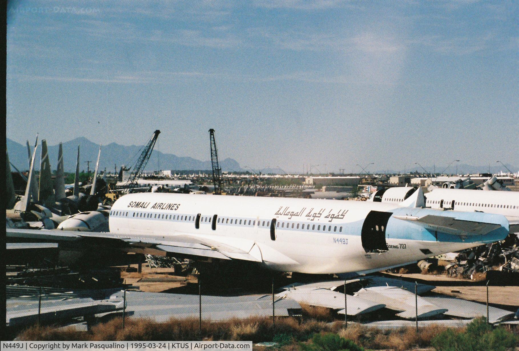 N449J, 1965 Boeing 707-338C C/N 18954, Boeing 707-338C