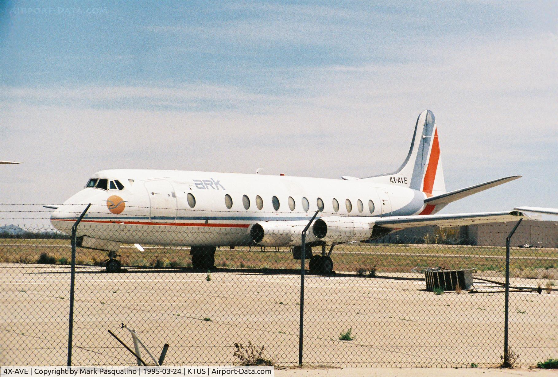 4X-AVE, 1959 Vickers Viscount 831 C/N 403, Viscount 831