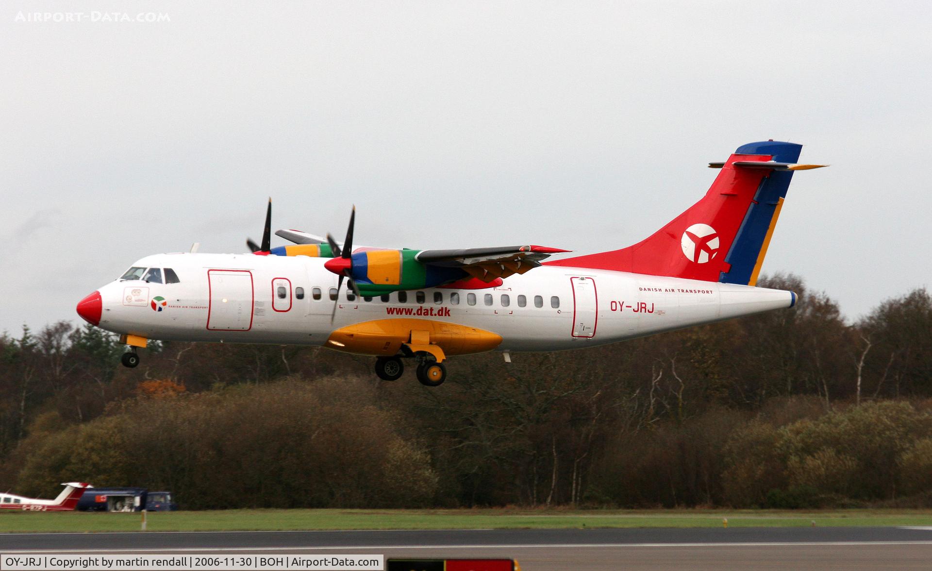 OY-JRJ, 1987 ATR 42-320 C/N 036, ATR42