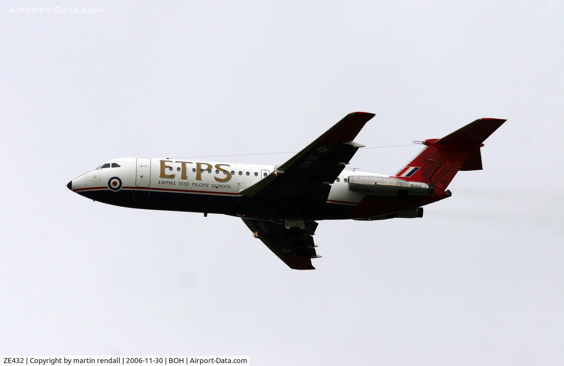 ZE432, 1973 BAC 111-479FU One-Eleven C/N BAC.250, ONE ELEVEN